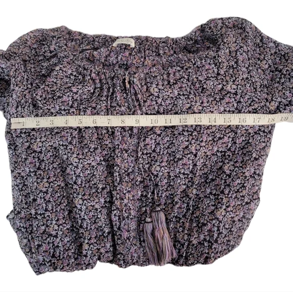 Loveshackfancy Floral Black Mini Silk Dress Size Small - Picture 5 of 7